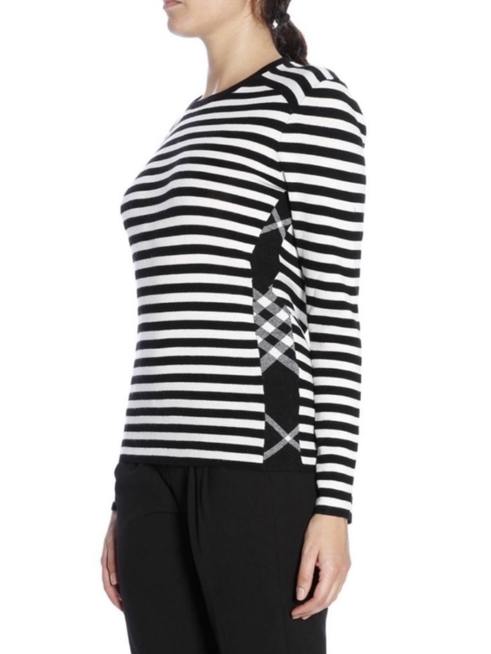 BURBERRY Striped Merino Wool Sweater